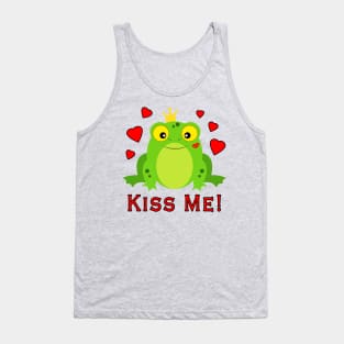 Frog Prince Kiss Me Tank Top